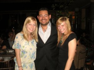 I got Chicago on my right and Youngstown on my left! Two good friends from the exchange program