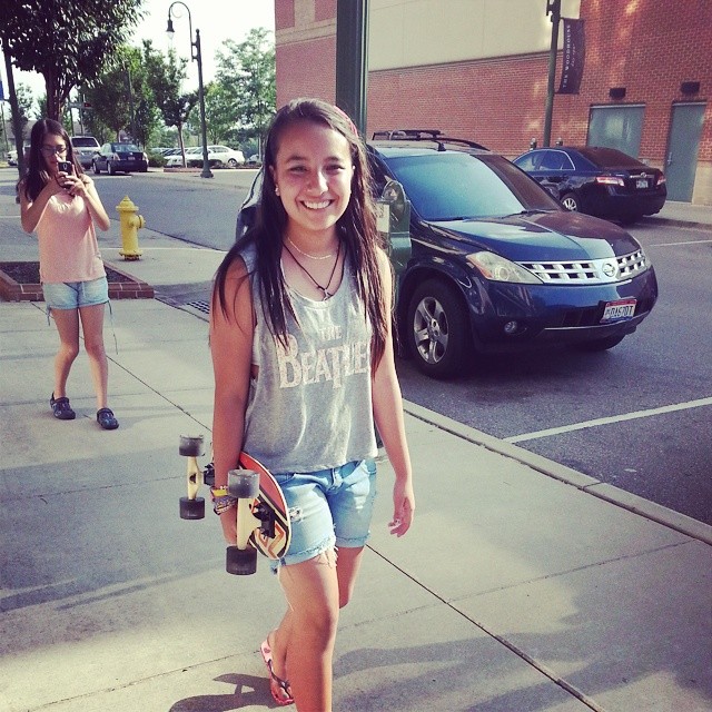 Walkin' cool with the new board!